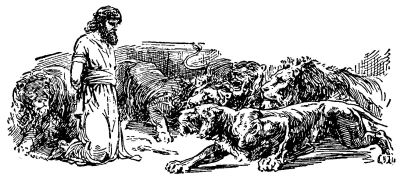Thrown into the den of lions Thrown into the den of lions